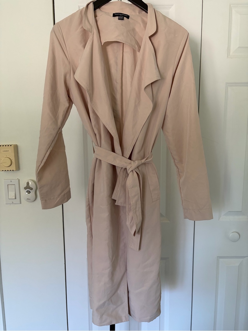American Apparel Blush Pink Lightweight Jacket